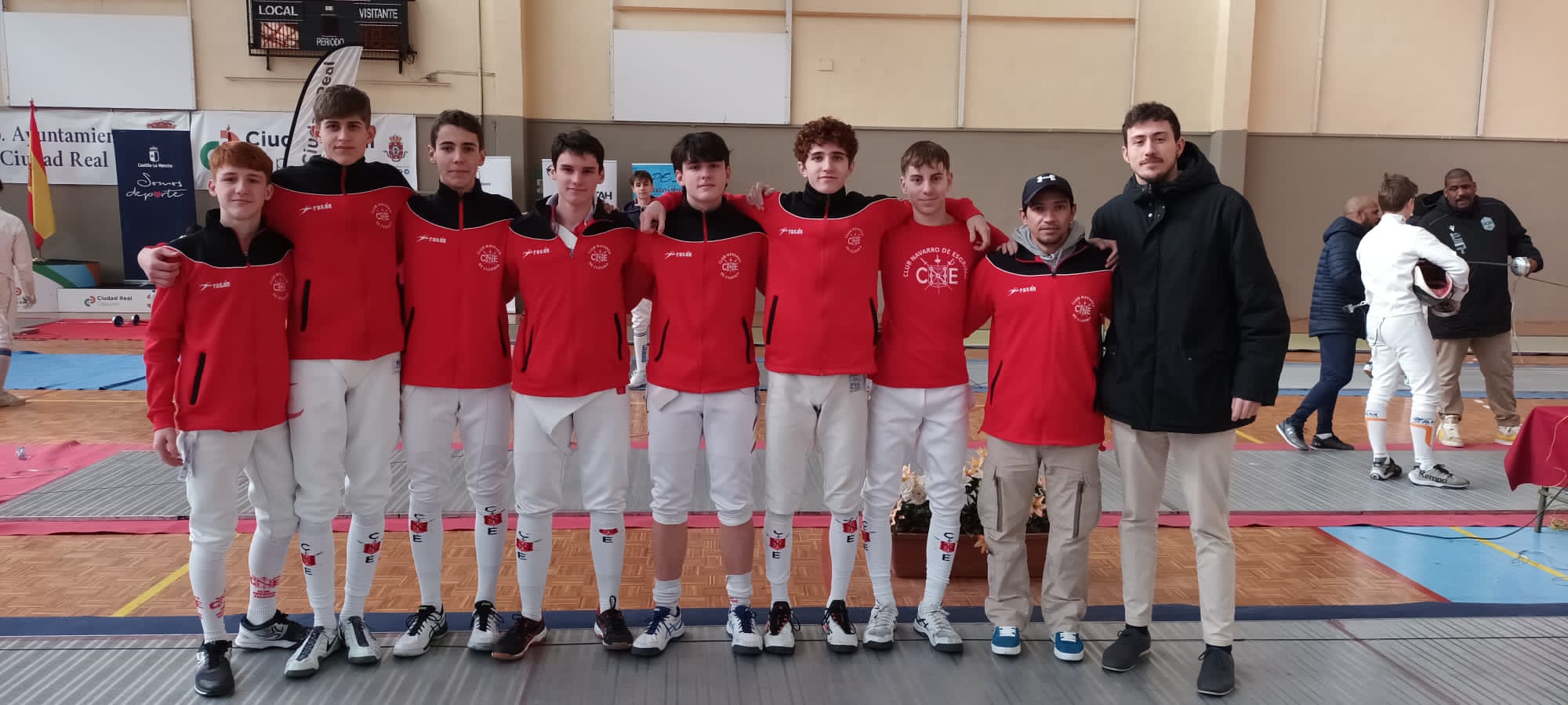 Medalla navarra en el II Torneo Nacional de Ranking Cadete de espada celebrado en Ciudad Real